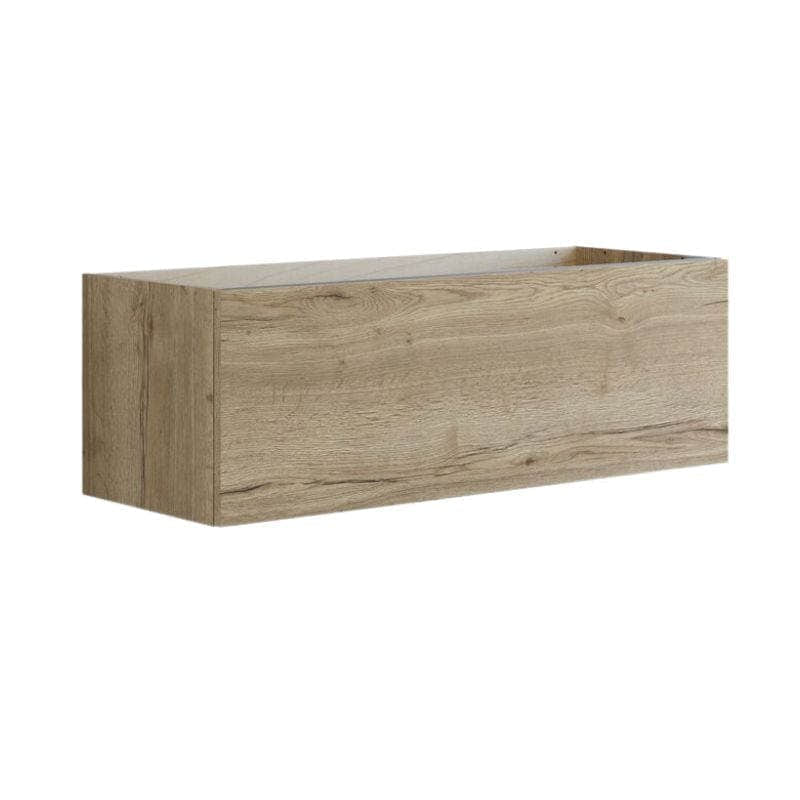 Dansani Inzo Glatt Underskap 1 skuff  B60-120xH40xD44cm Natur eik / 120cm Dansani Sideskap bad DA-U32-1049