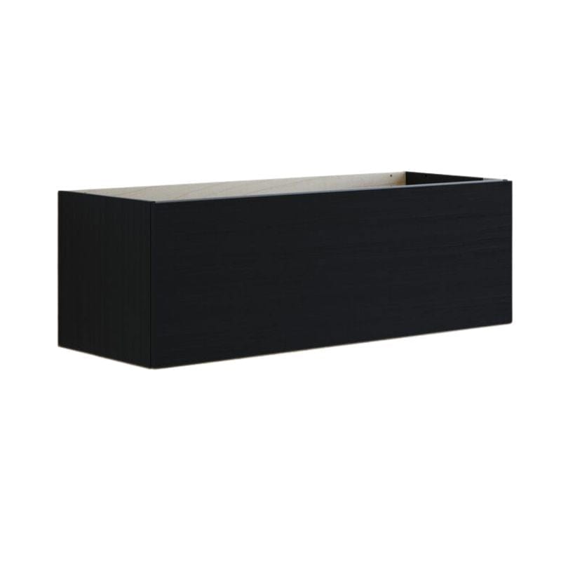Dansani Inzo Glatt Underskap 1 skuff  B60-120xH40xD44cm Svart eik / 120cm Dansani Sideskap bad DA-U32-1050