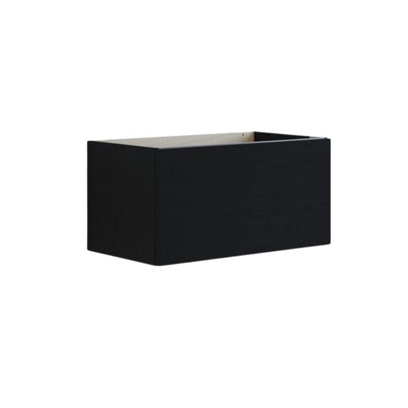 Dansani Inzo Glatt Underskap 1 skuff  B60-120xH40xD44cm Svart eik / 80cm Dansani Sideskap bad DA-U30-1050