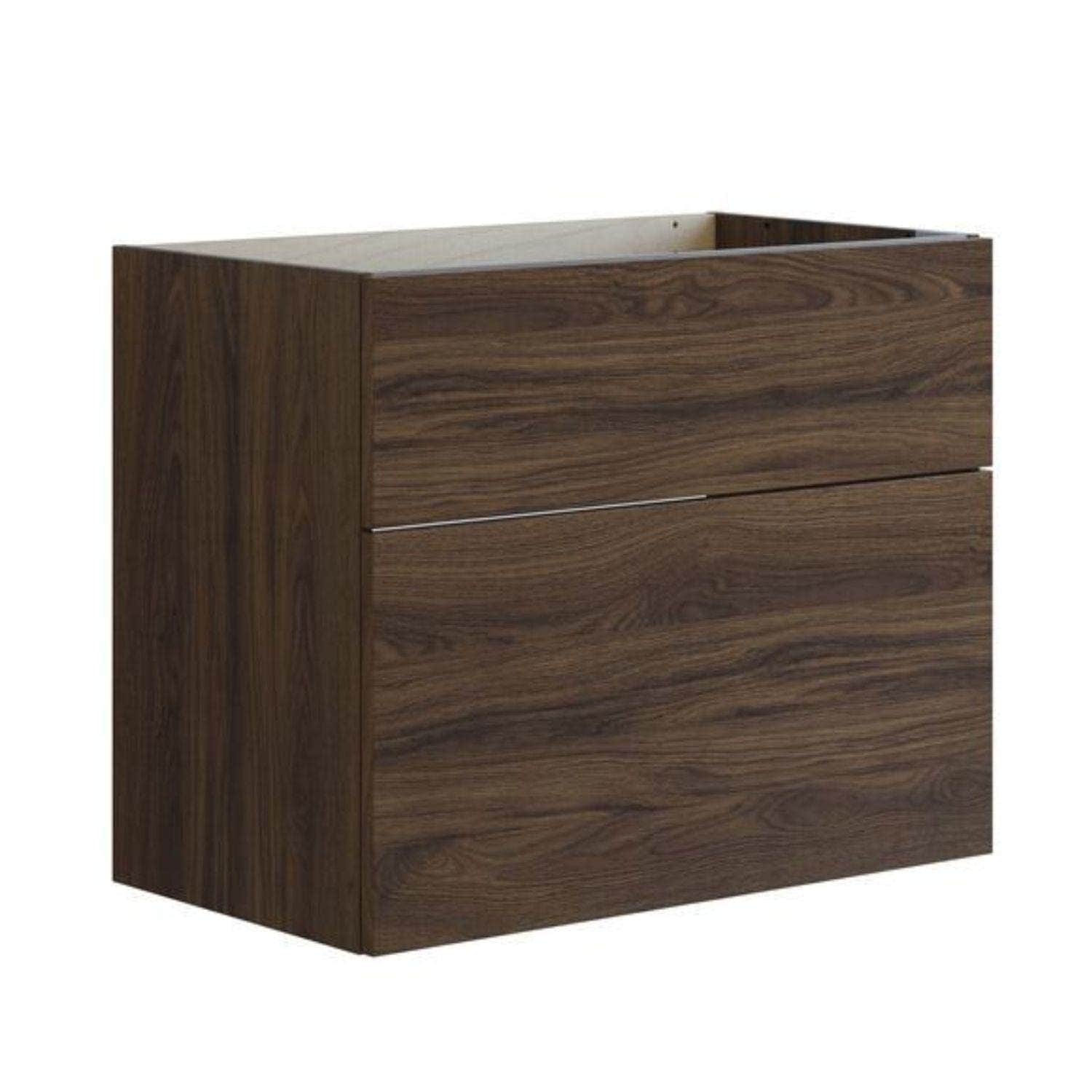 Dansani Inzo Glatt Underskap Brun eik / 80cm Dansani Sideskap bad DA-U38-1052