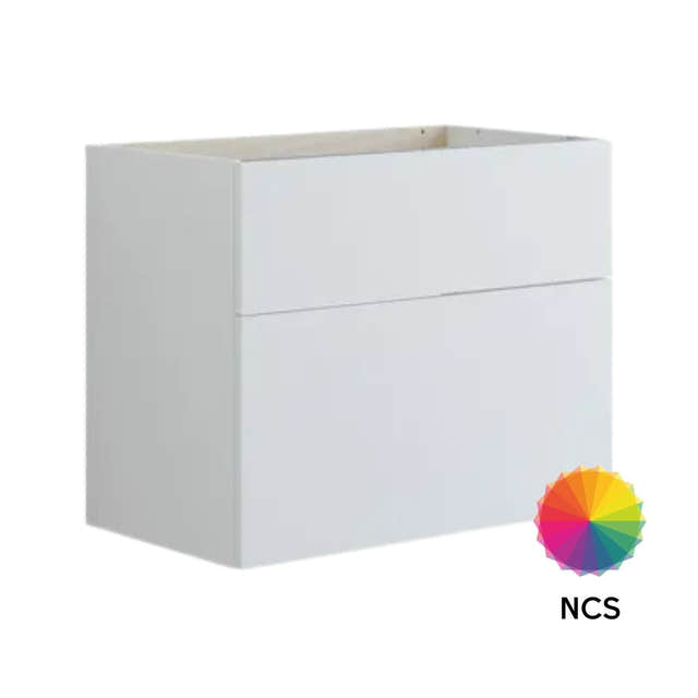 Dansani Inzo Glatt Underskap NCS farge / 80cm Dansani Sideskap bad DA-U38-1099