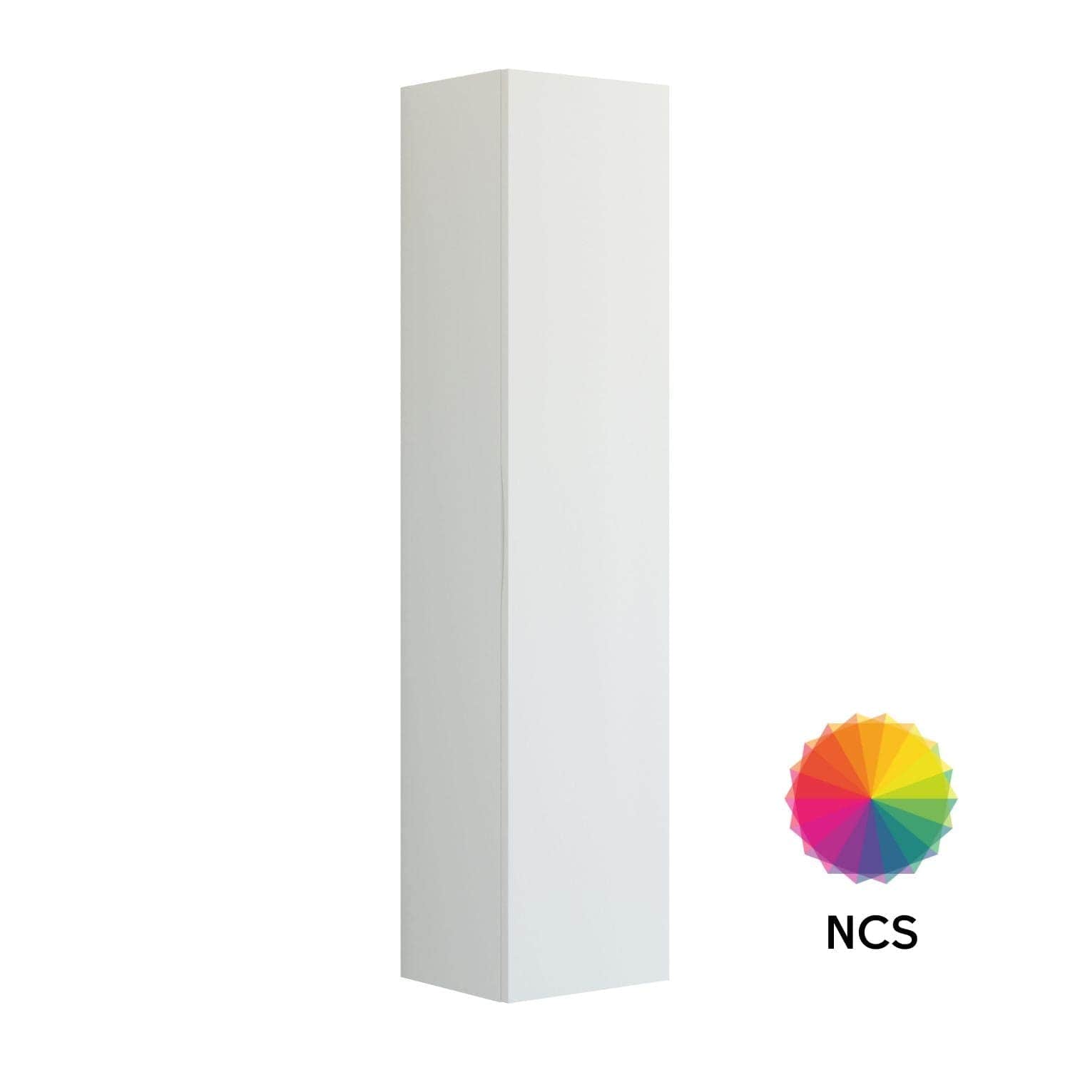 Dansani Inzo Høyskap med Integrert Grep 1 dør B40 NCS farge / 40cm / Versjon A høyre hengslet Dansani Høyskap bad DA-U47-2199