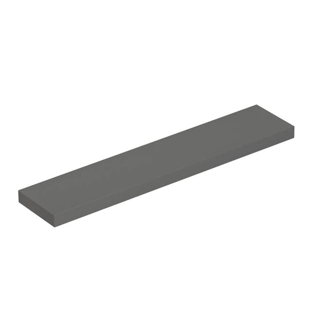 Dansani Inzo Hylle med spyd Grå matt / 70cm Dansani Baderomshylle DA-NHS-701703