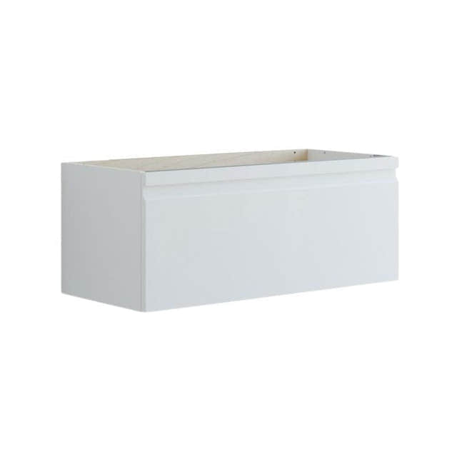 Dansani Inzo Integrert Servantskap 1 skuff B60-120xH40xD44cm Hvit matt lakk / 100cm Dansani Servantskap DA-U16-2071
