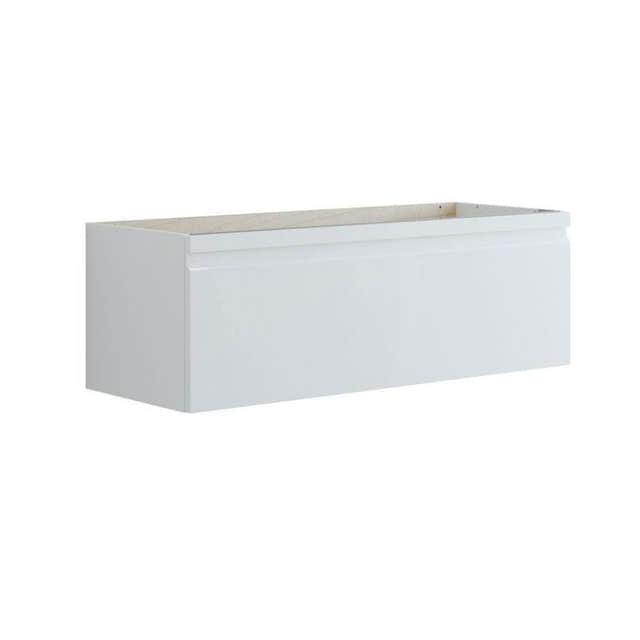 Dansani Inzo Integrert Servantskap 1 skuff B60-120xH40xD44cm Hvit matt lakk / 120cm Dansani Servantskap DA-U17-2071