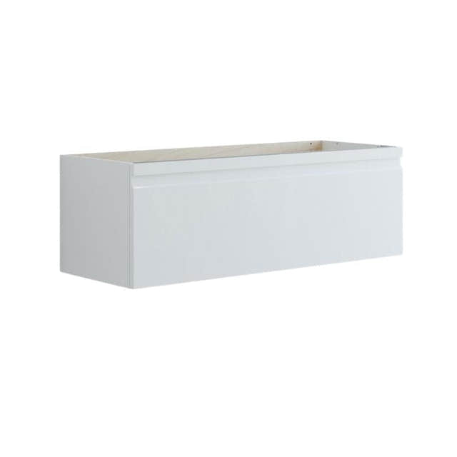 Dansani Inzo Integrert Servantskap 1 skuff B60-120xH40xD44cm Hvit matt lakk / 120cm dobbel Dansani Servantskap DA-U18-2071