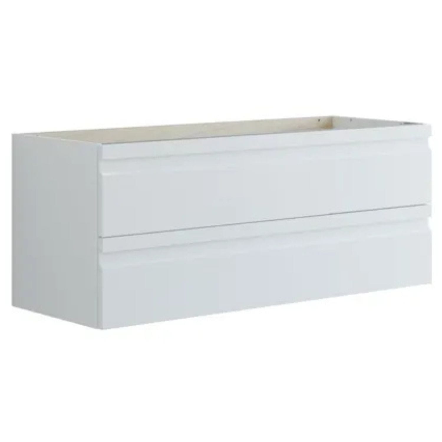 Dansani Inzo Integrert Servantskap 2 skuff H48 Hvit matt lakk / 120cm Dansani Servantskap DA-U36-2071