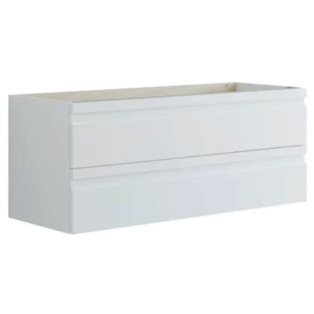 Dansani Inzo Integrert Servantskap 2 skuff H48 Hvit matt lakk / 120cm Dansani Servantskap DA-U36-2071