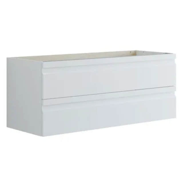 Dansani Inzo Integrert Servantskap 2 skuff Hvit matt lakk / 120cm Dansani Servantskap DA-U22-2071