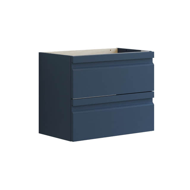 Dansani Inzo Integrert Servantskap Slim 2 skuff Deep blue / 60cm Dansani Servantskap DA-U07-2032