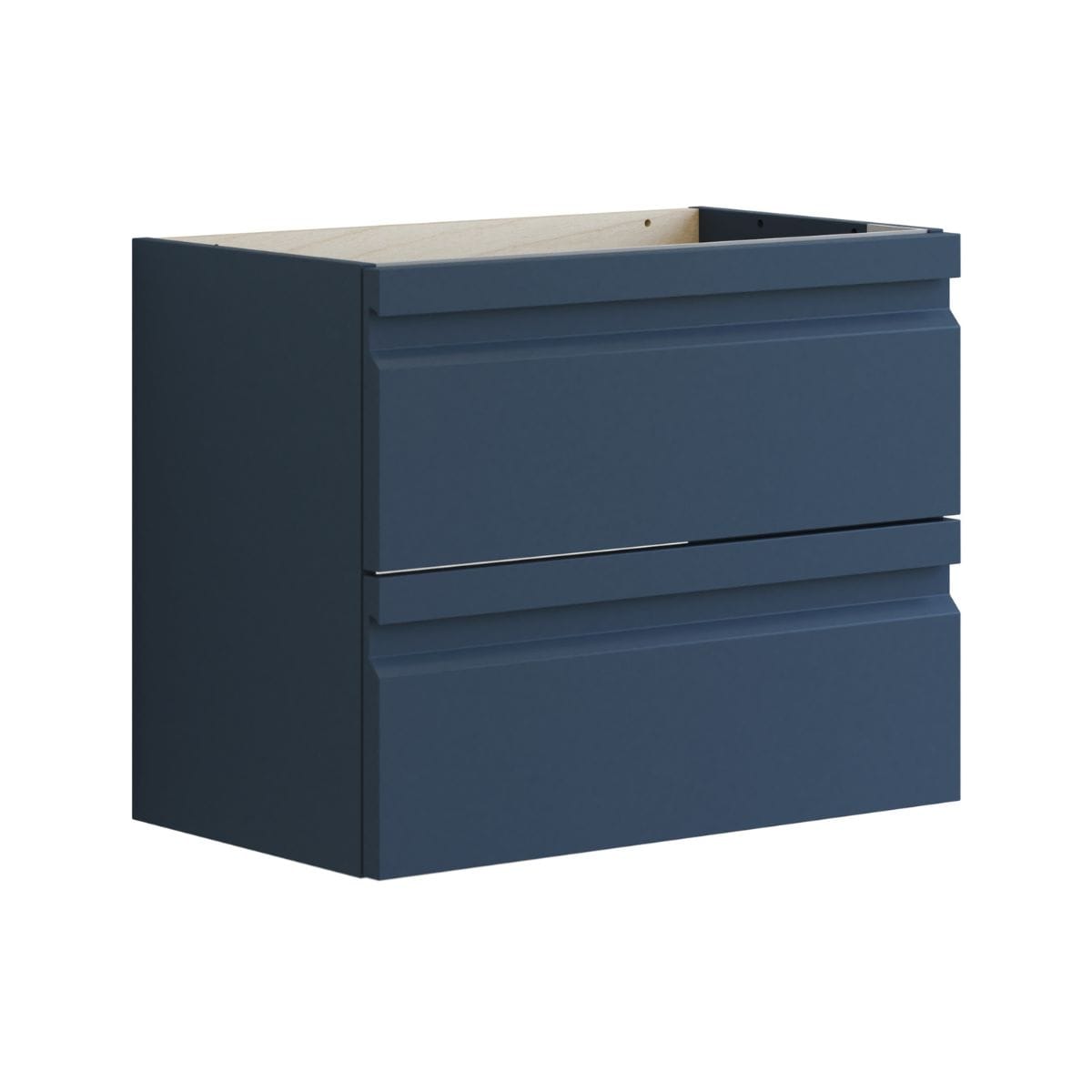 Dansani Inzo Integrert Servantskap Slim 2 skuff Deep blue / 60cm Dansani Servantskap DA-U07-2032