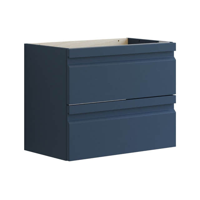 Dansani Inzo Integrert Servantskap Slim 2 skuff Deep blue / 60cm Dansani Servantskap DA-U07-2032