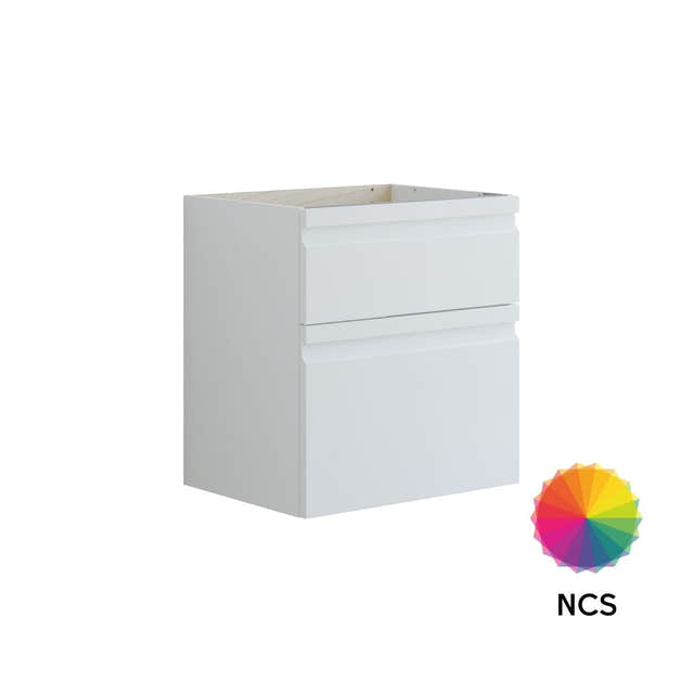 Dansani Inzo Integrert Sideskap 2 skuff NCS farge / 60cm Dansani Sideskap bad DA-U37-2099