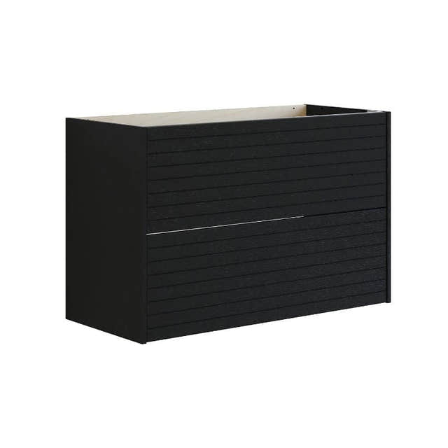 Dansani Inzo Lamel Servantskap 2 skuff  B60-120xH64xD44cm Eik noir / 100cm Dansani Servantskap DA-T08-6044