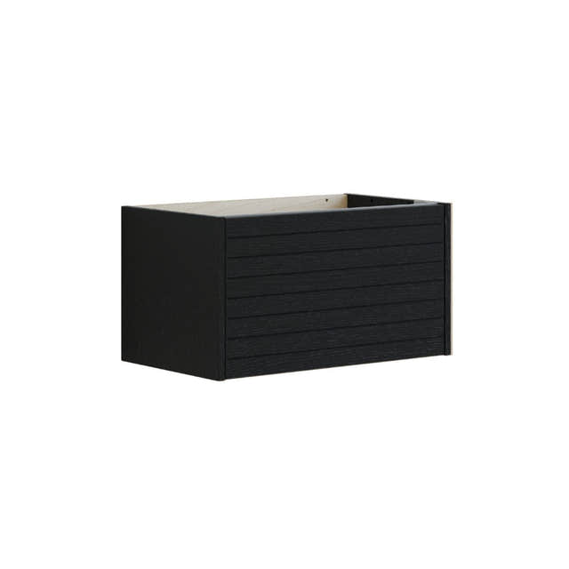 Dansani INZO Lamel Servantskap Slim 1 skuff Eik noir / 60cm Dansani Servantskap DA-T27-6044