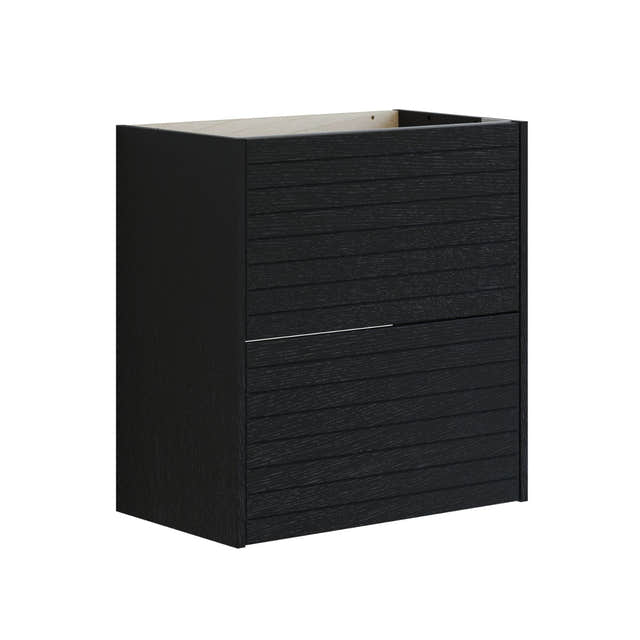 Dansani INZO Lamel Servantskap Slim 2 skuff Eik noir / 60cm Dansani Servantskap DA-T29-6044