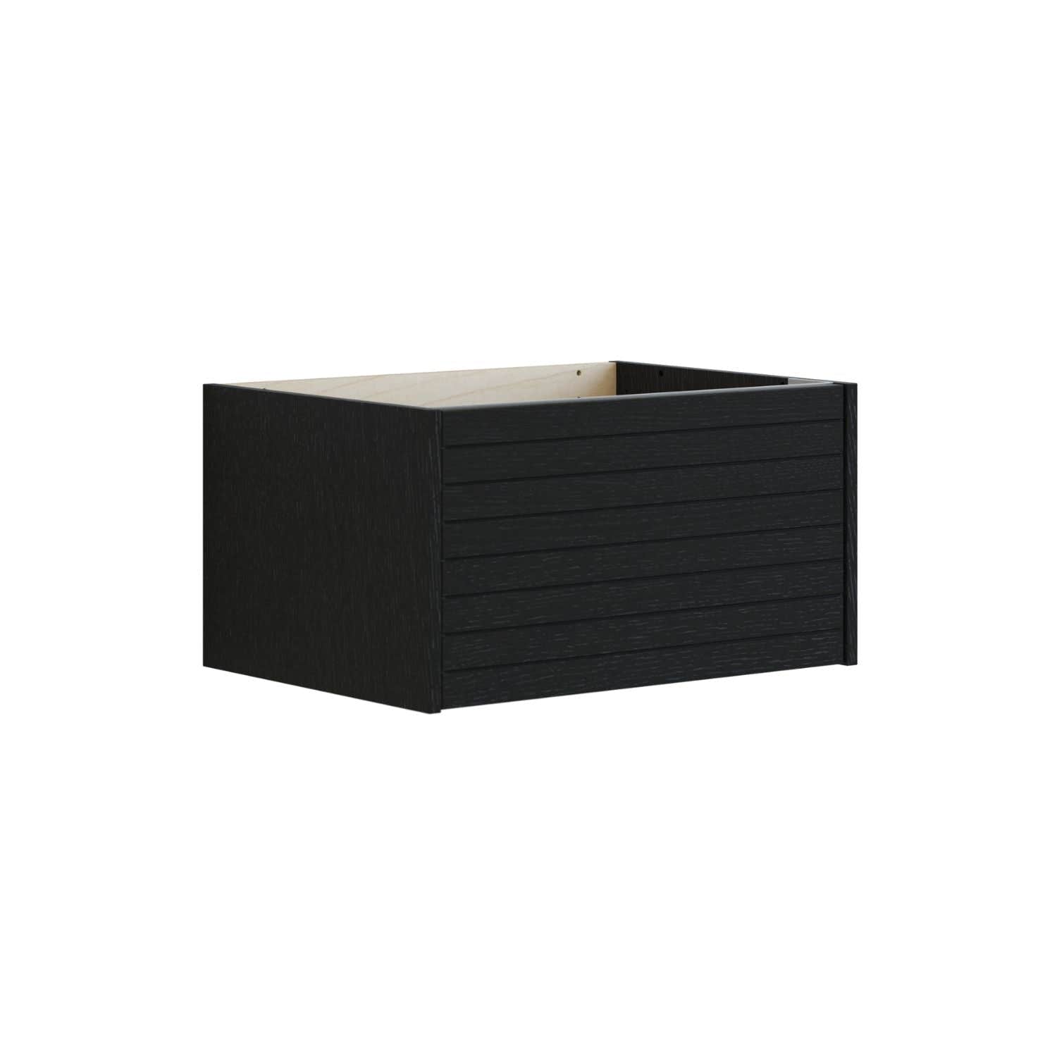 Dansani Inzo Lamel Skap 1 skuff B60-120xH32xD44cm Eik noir / 60cm Dansani Sideskap bad DA-T11-6044