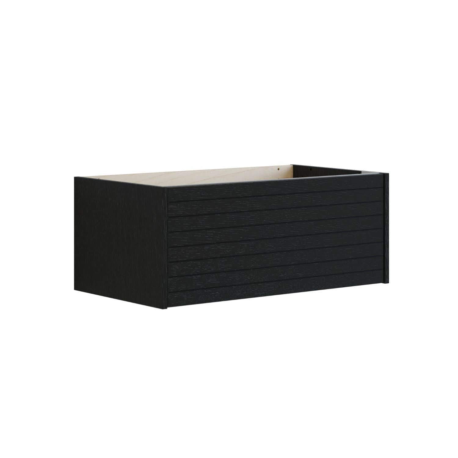 Dansani Inzo Lamel Skap 1 skuff B60-120xH32xD44cm Eik noir / 80cm Dansani Sideskap bad DA-T12-6044