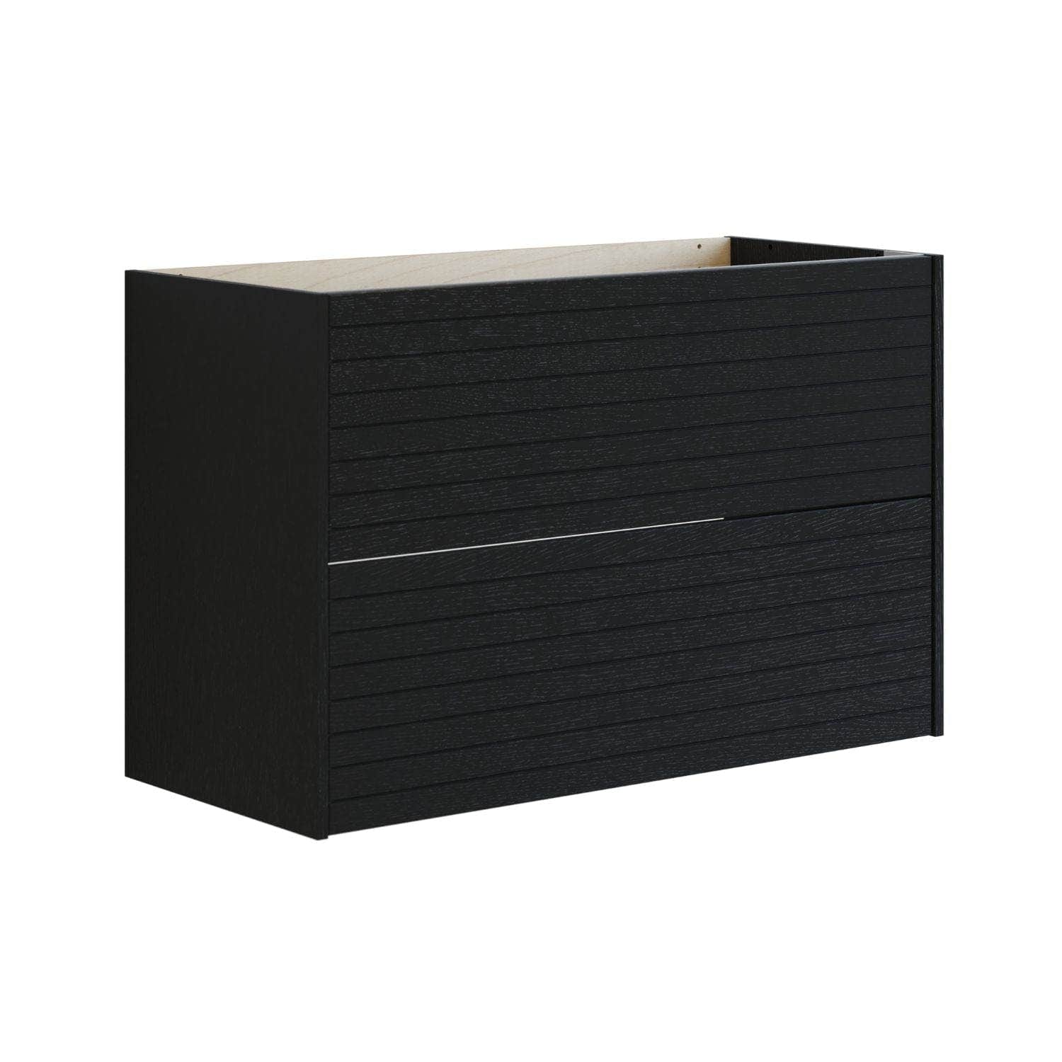 Dansani Inzo Lamel Skap 2 skuff B60-120xH64xD44cm Eik noir / 120cm Dansani Sideskap bad DA-T18-6044