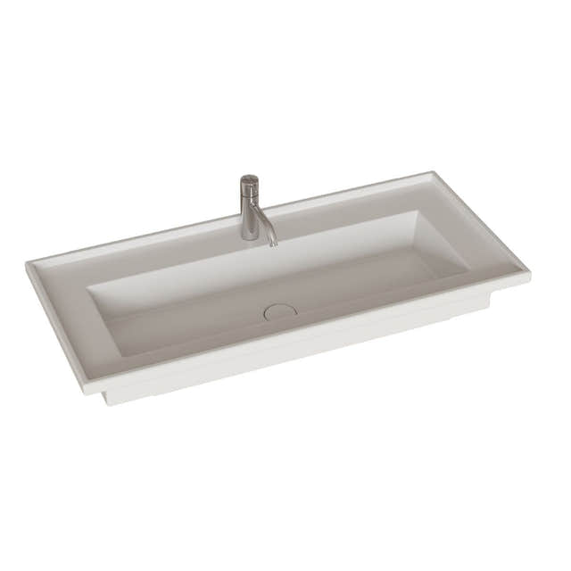 Dansani INZO Ledge Servant Hvit / 100cm Dansani Baderomsservant DA-101910003