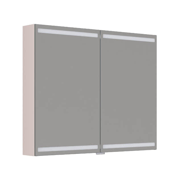 Dansani Inzo Level Speilskap Sand matt / 100cm Dansani Speilskap DA-S870-134