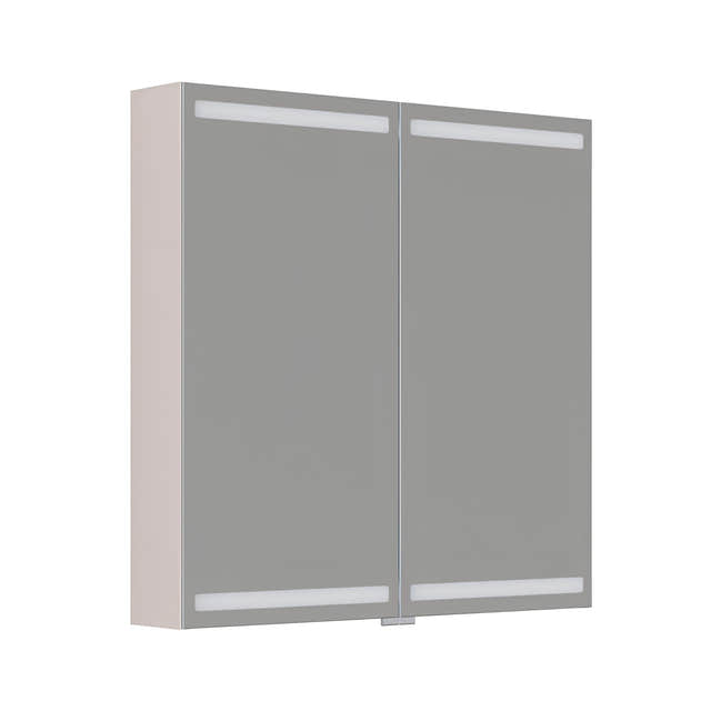 Dansani Inzo Level Speilskap Sand matt / 80cm Dansani Speilskap DA-S878-134
