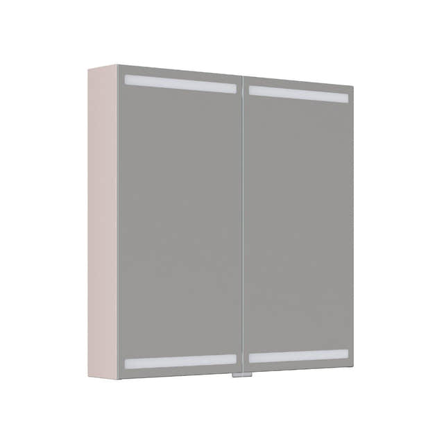 Dansani Inzo Level Speilskap Sand matt / 80cm Dansani Speilskap DA-S878-134