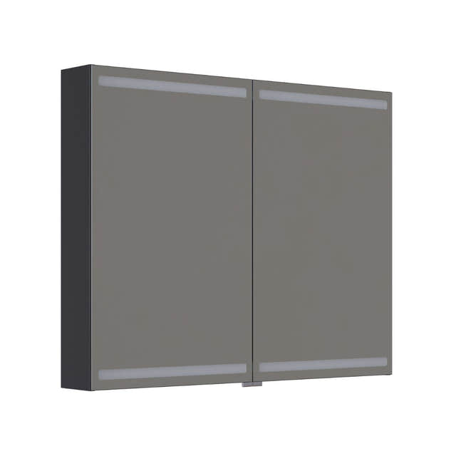Dansani Inzo Level Speilskap Svart gummi / 100cm Dansani Speilskap DA-S870-137