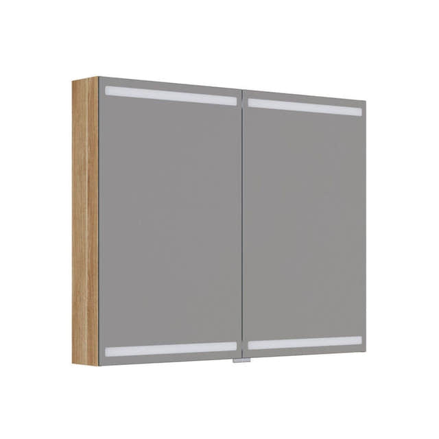 Dansani Inzo Level Speilskap Varm eik / 100cm Dansani Speilskap DA-S870-155