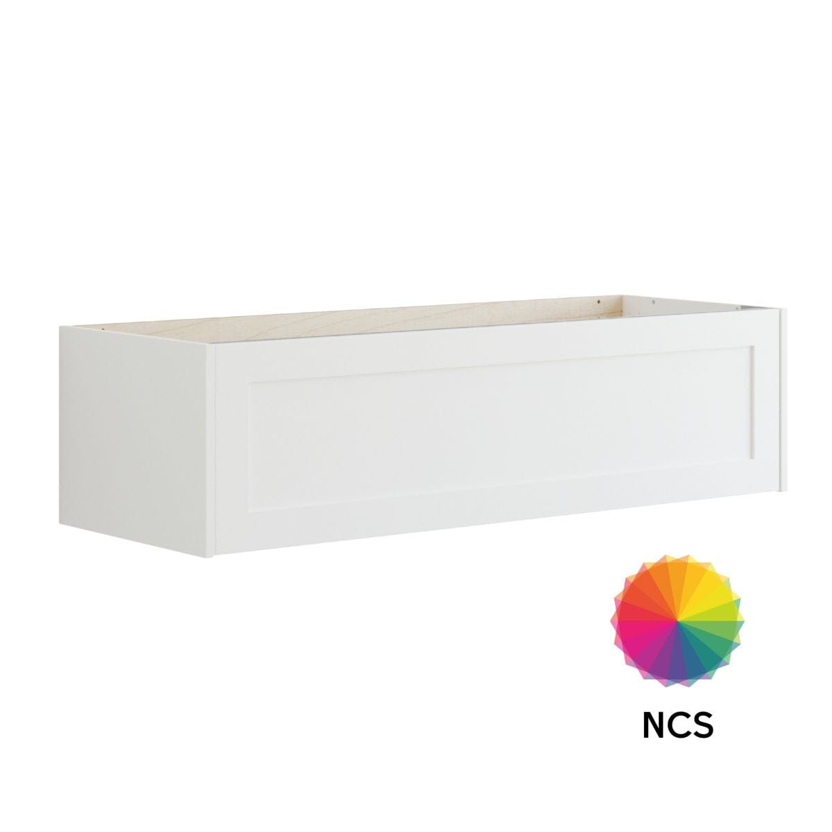 Dansani Inzo Ramme Skap 1 skuff B60-120xH32xD44cm NCS farge / 120cm Dansani Sideskap bad DA-T14-3099