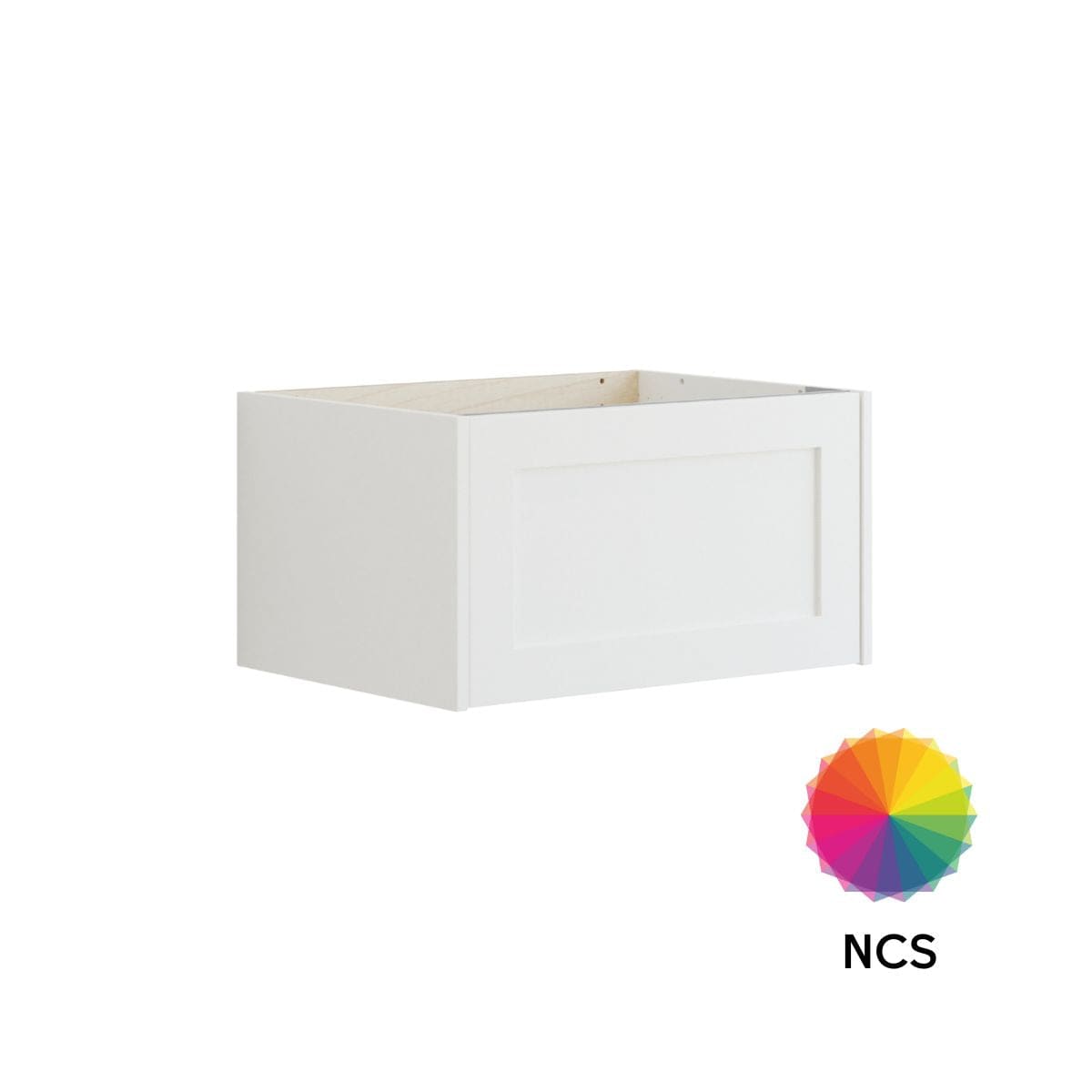 Dansani Inzo Ramme Skap 1 skuff B60-120xH32xD44cm NCS farge / 60cm Dansani Sideskap bad DA-T11-3099