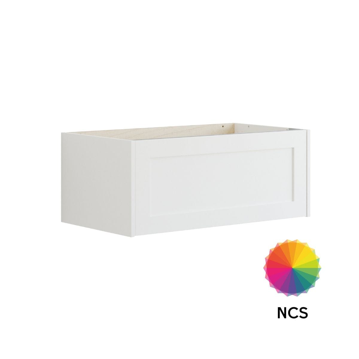 Dansani Inzo Ramme Skap 1 skuff B60-120xH32xD44cm NCS farge / 80cm Dansani Sideskap bad DA-T12-3099