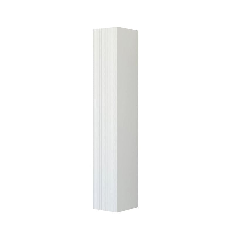 Dansani Inzo Riflet Høyskap 1 dør B30cm Hvit matt / 30cm / Versjon A venstre hengslet Dansani Høyskap bad DA-U45-9210