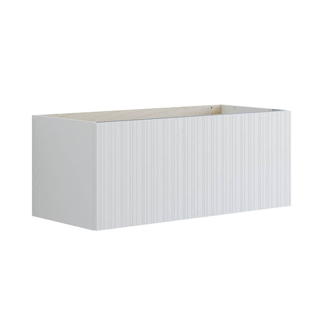 Dansani Inzo Riflet Servantskap 1 skuff B60-120xH40xD44cm Hvit matt / 100cm Dansani Servantskap DA-U16-9010