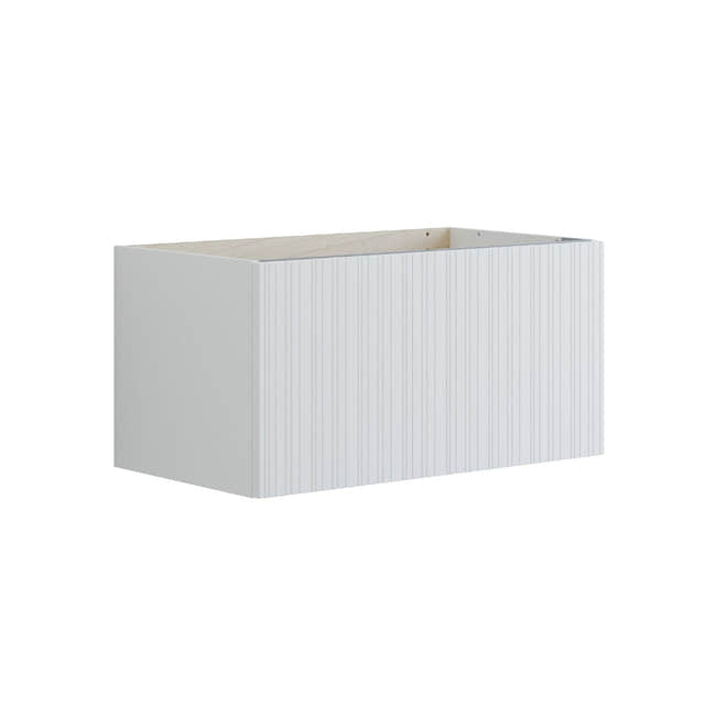 Dansani Inzo Riflet Servantskap 1 skuff B60-120xH40xD44cm Hvit matt / 80cm Dansani Servantskap DA-U15-9010