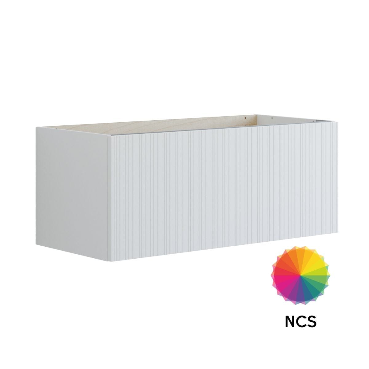 Dansani Inzo Riflet Servantskap 1 skuff B60-120xH40xD44cm NCS farge / 100cm Dansani Servantskap DA-U16-9099