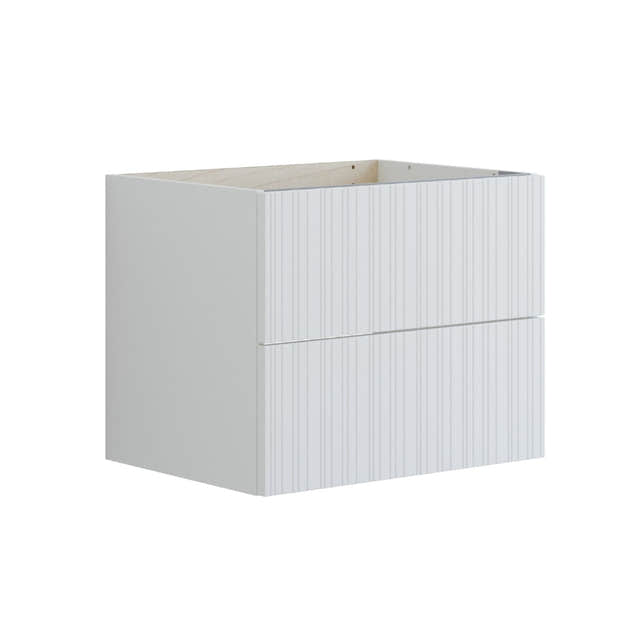 Dansani Inzo Riflet Servantskap 2 skuff B60-120xH48xD44cm Hvit matt / 60cm Dansani Servantskap DA-U19-9010