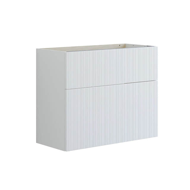 Dansani Inzo Riflet Servantskap Slim 2 skuff B60-80xH64xD35cm Hvit matt / 80cm Dansani Servantskap DA-U11-9010