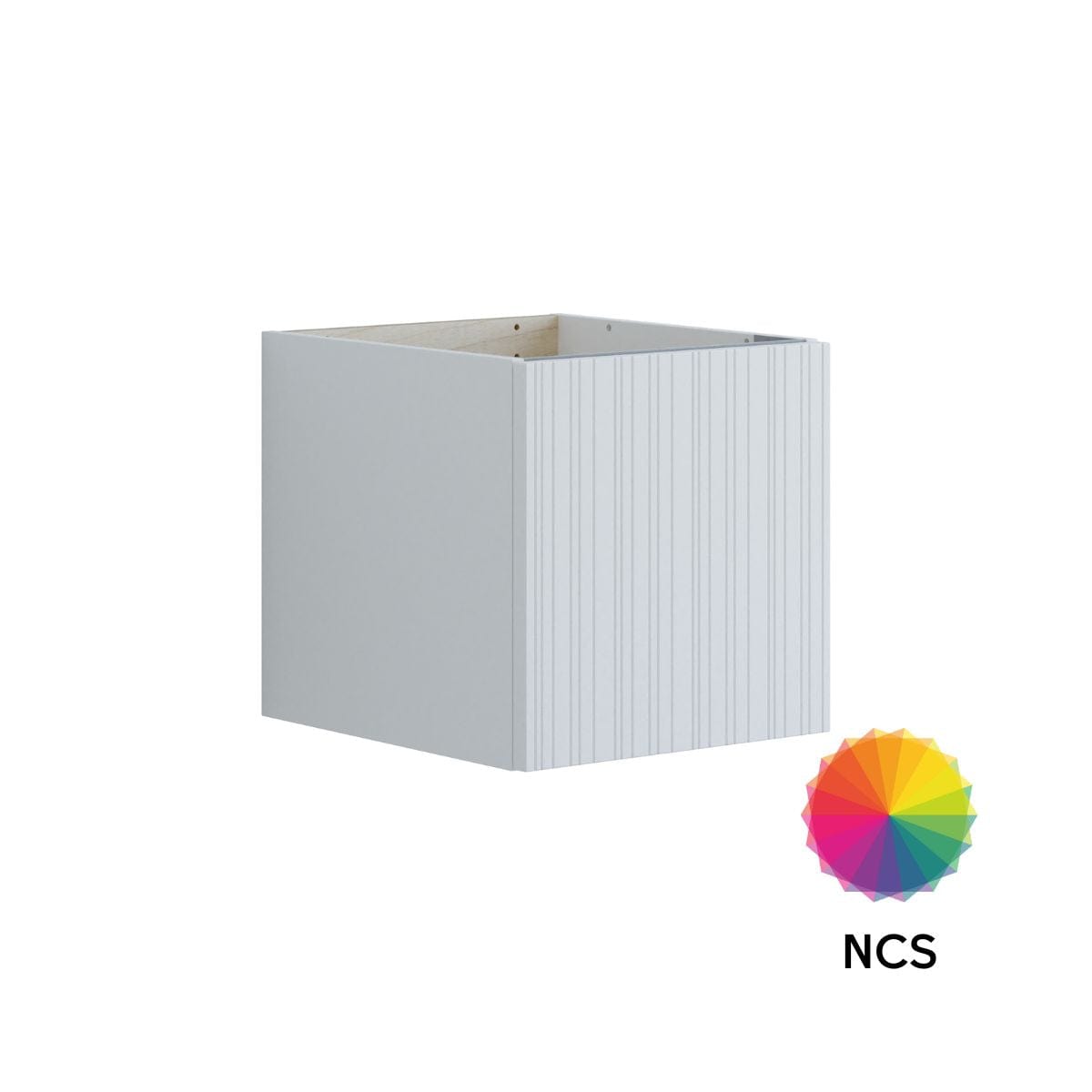 Dansani Inzo Riflet Underskap 1 skuff B40xH40xD44cm NCS farge Dansani Sideskap bad DA-U51-9099
