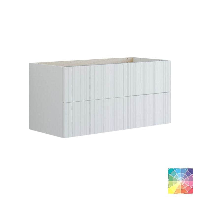 Dansani Inzo Riflet Underskap 2 skuff B60-120xH48xD44cm NCS farge / 100cm Dansani Sideskap bad DA-U35-9099