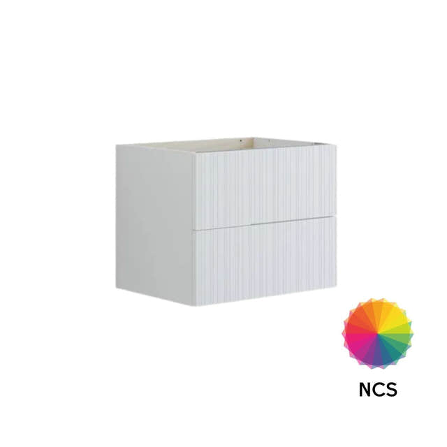 Dansani Inzo Riflet Underskap 2 skuff B60-120xH48xD44cm NCS farge / 60cm Dansani Sideskap bad DA-U33-9099