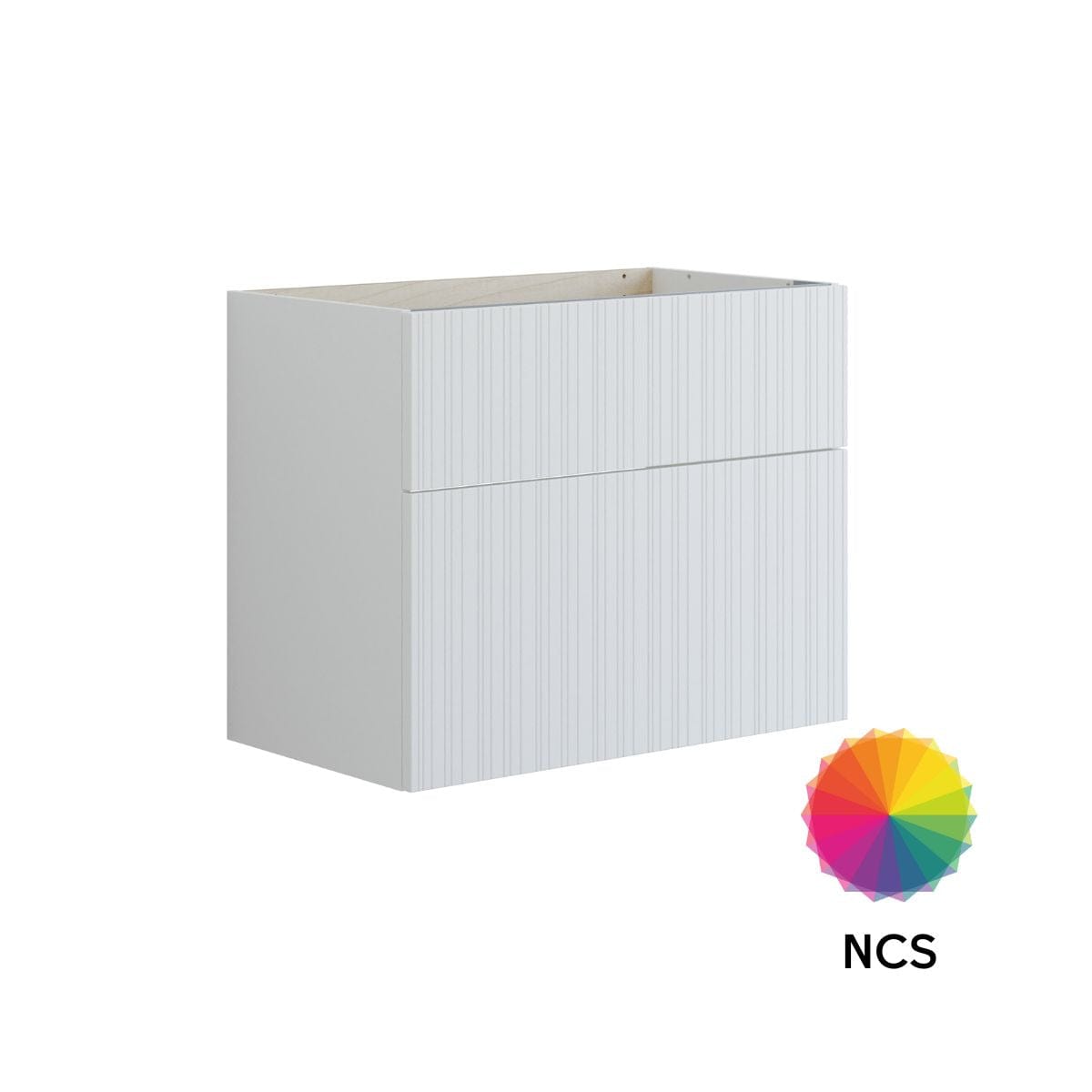 Dansani Inzo Riflet Underskap 2 skuff B60-120xH64xD44cm NCS farge / 80cm Dansani Sideskap bad DA-U38-9099