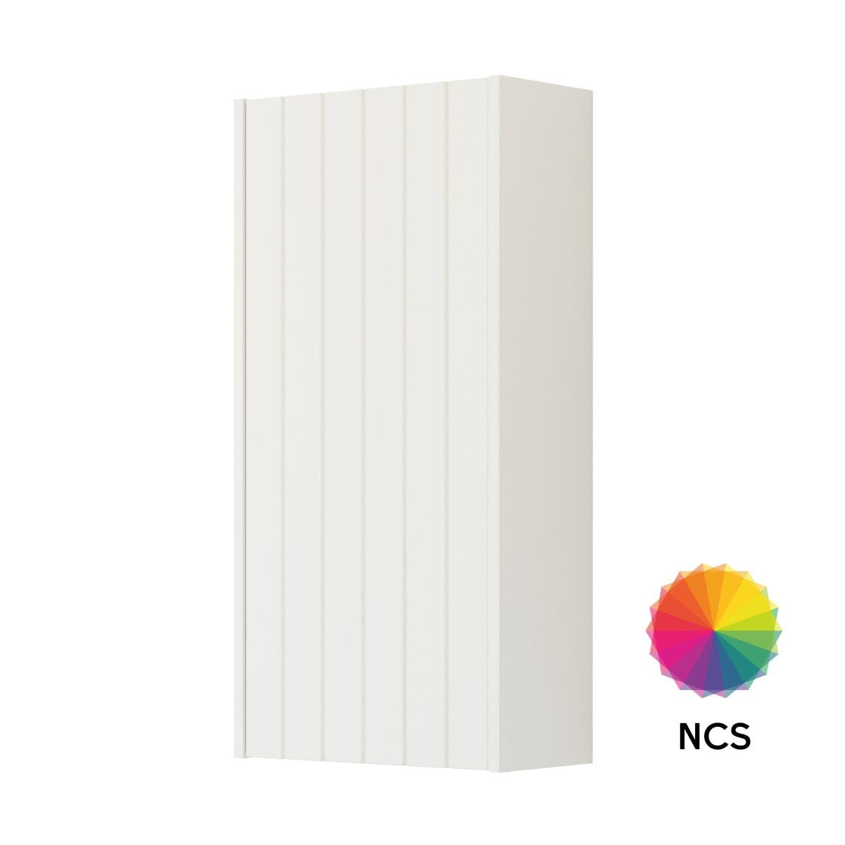 Dansani Inzo Rillet Overskap 1 dør NCS farge / Venstre Dansani Sideskap bad DA-R10-4299