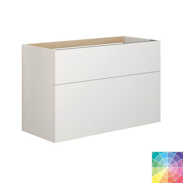 Dansani Inzo Servantskap 2 skuffer B60-120xH64xD44cm - Glatt NCS farge / 100cm Dansani Servantskap DA-M15-1099