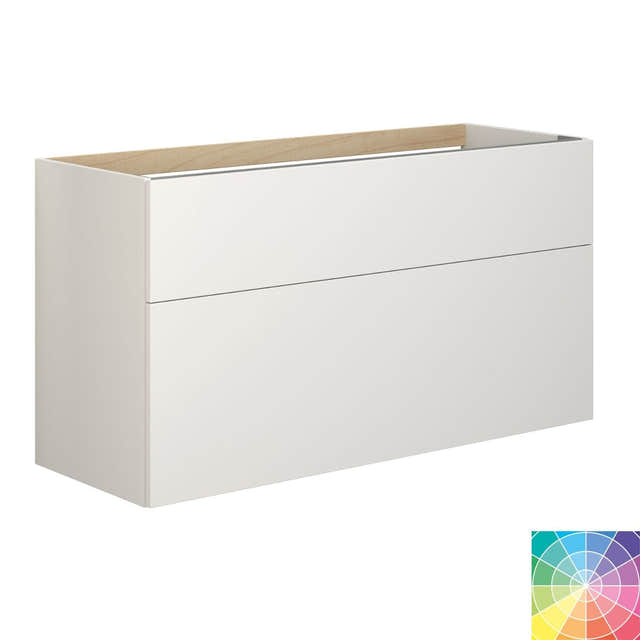 Dansani Inzo Servantskap 2 skuffer B60-120xH64xD44cm - Glatt NCS farge / 120cm Dansani Servantskap DA-M16-1099