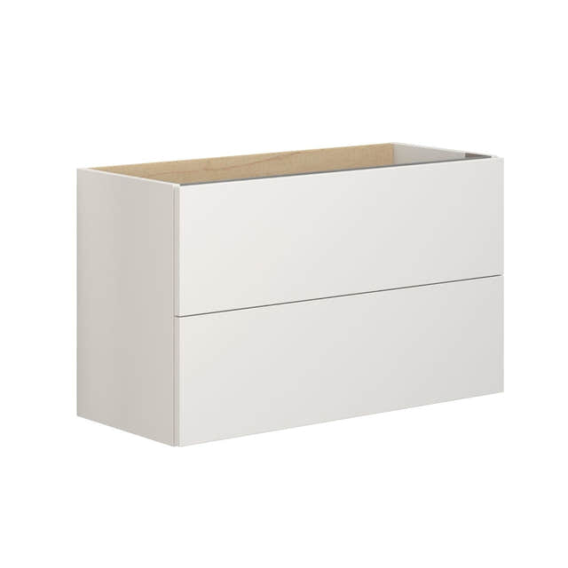 Dansani Inzo Servantskap 2sk B60-80xH48xD35cm, Slim - Glatt Dansani Servantskap