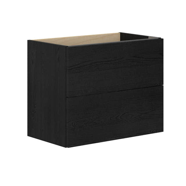 Dansani Inzo Servantskap 2sk B60xH48xD35cm, Glatt Svart eik Dansani Servantskap DA-M02-1050