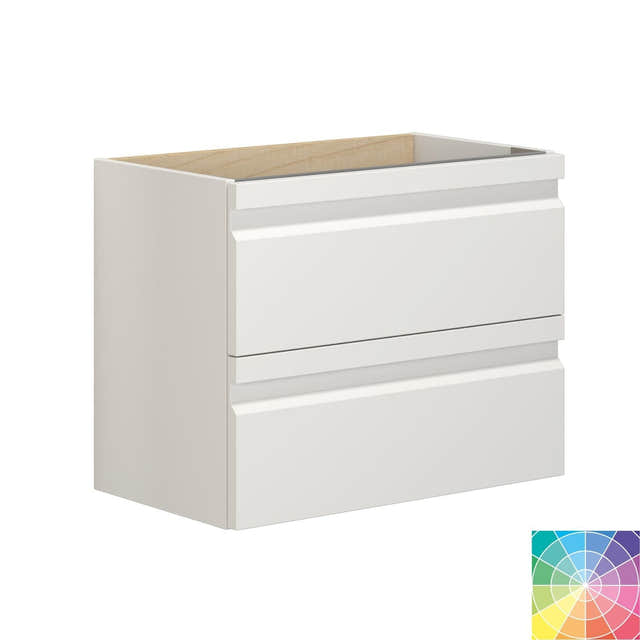 Dansani Inzo Servantskap 2sk B60xH48xD35cm, Integrert NCS farge Dansani Servantskap DA-M02-2099