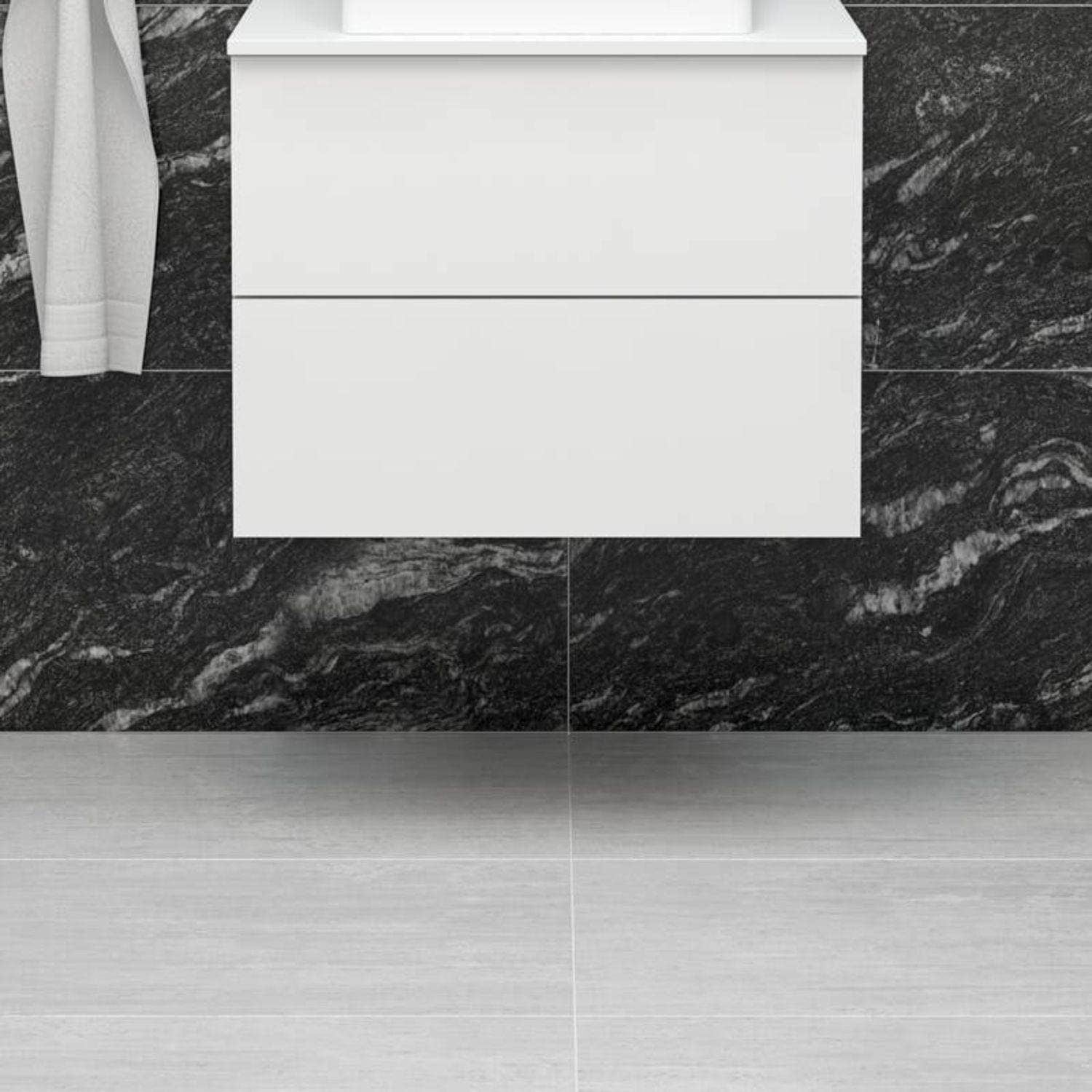 Dansani Inzo Servantskap 2sk B60xH48xD44cm, Glatt Dansani Servantskap
