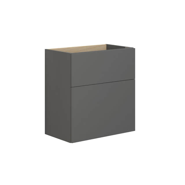 Dansani Inzo Servantskap 2sk B60xH64xD35cm, Glatt Grå matt Dansani Servantskap DA-M05-1003